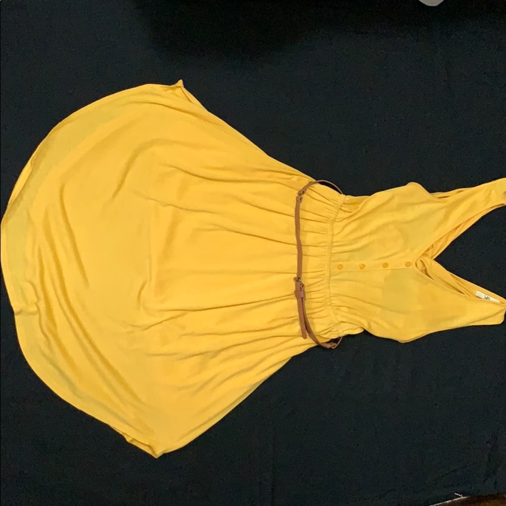 Cute mustard dress